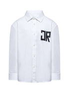 Camicia bianca con dettaglio lettering Camicia