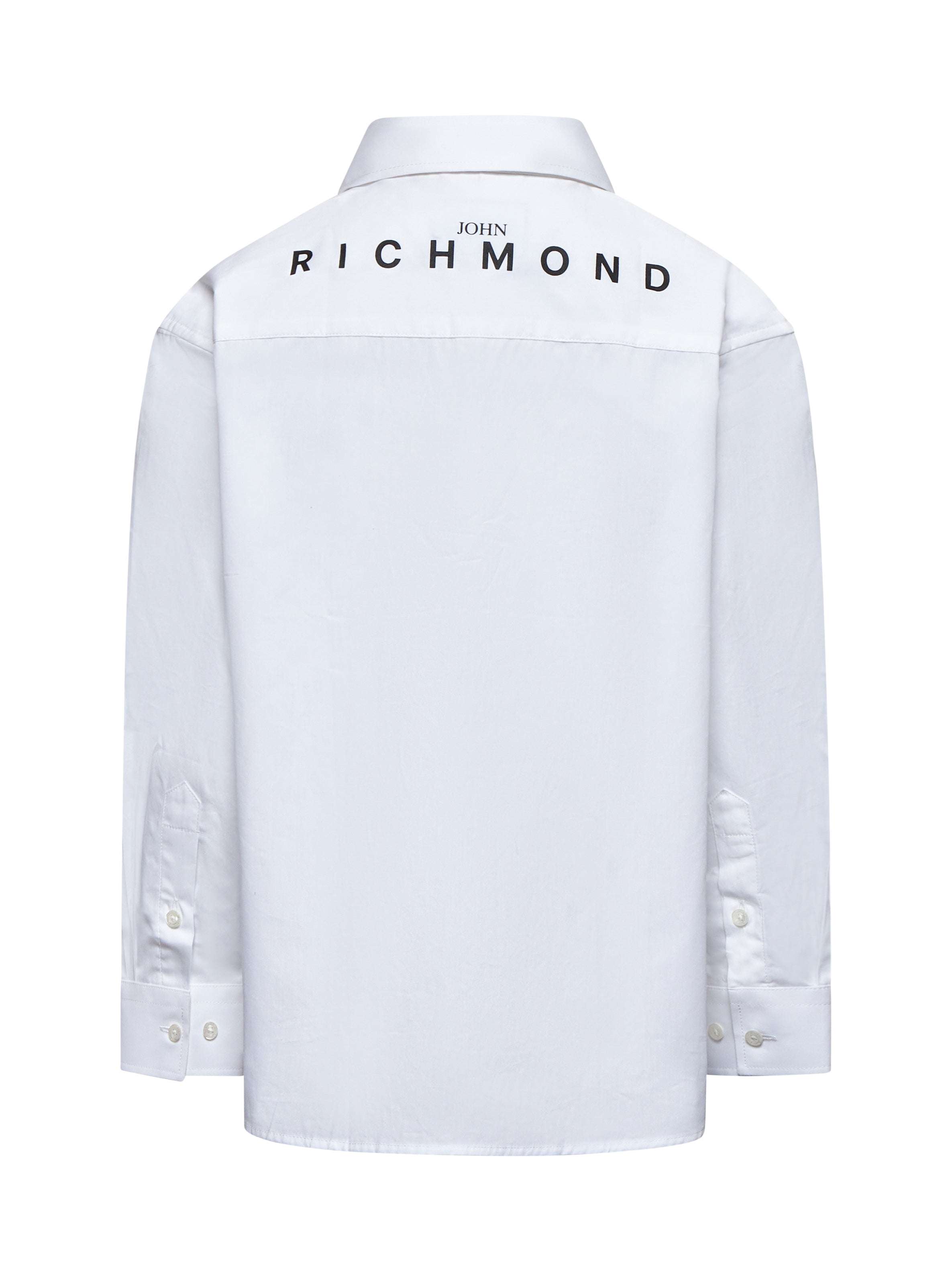 Camicia bianca con dettaglio lettering Camicia