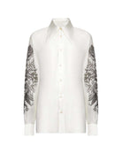 Camicia con Maniche Stampate Camicia