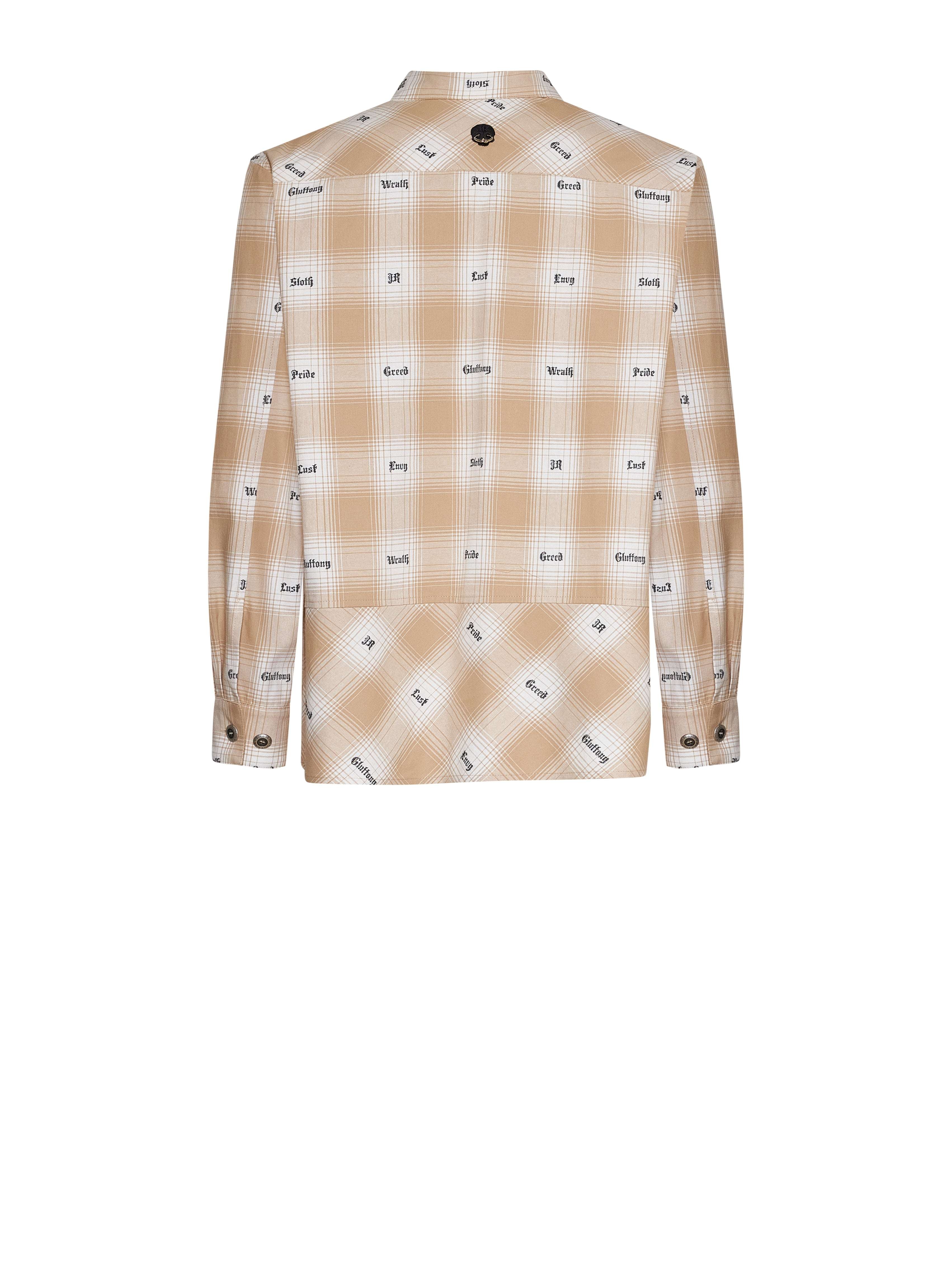 Camicia con motivo grafico e dettagli strutturati CAMICIA