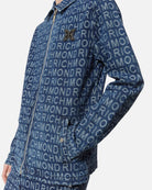 Camicia in denim con logo all-over Camicia