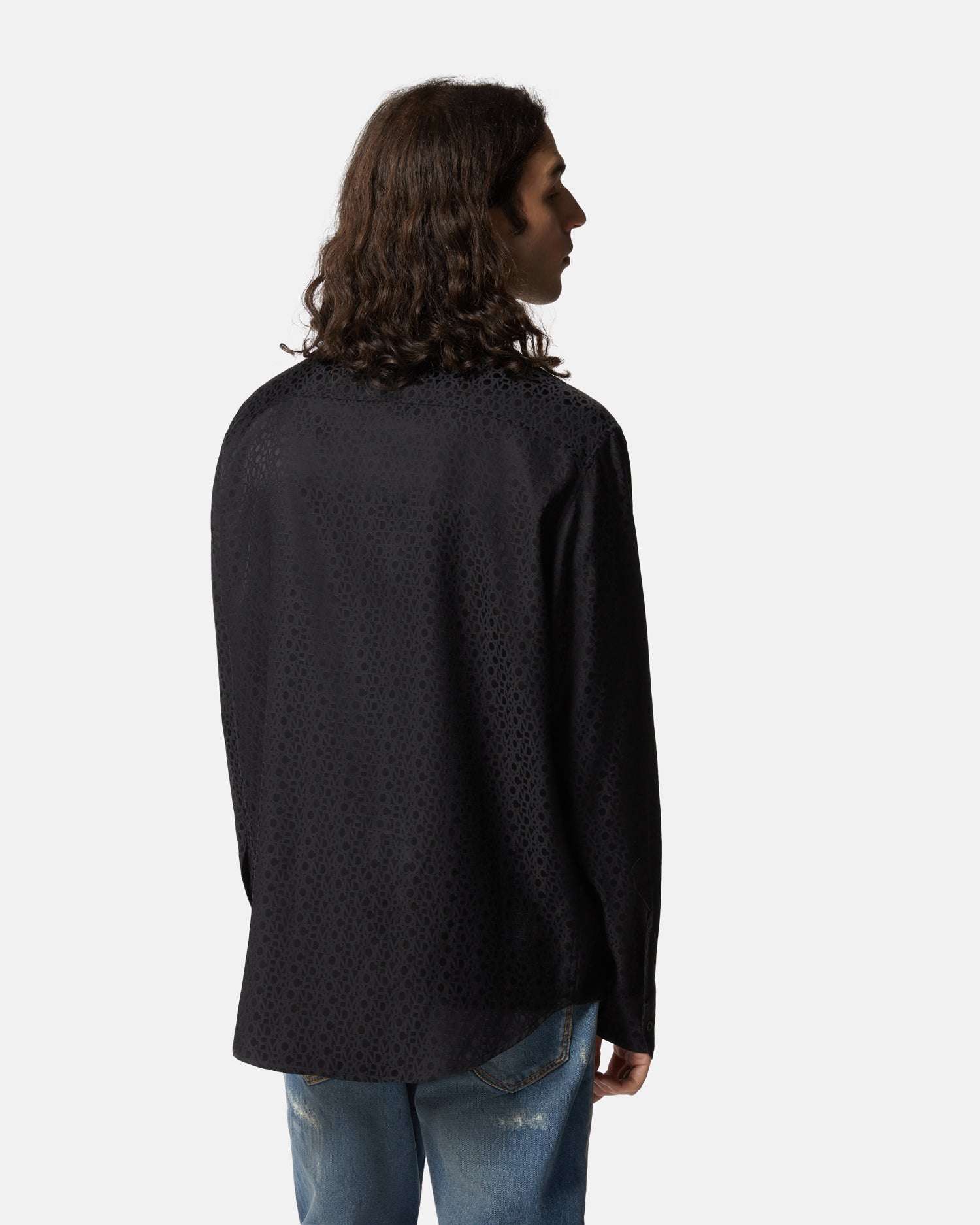 Camicia nera uomo Camicia