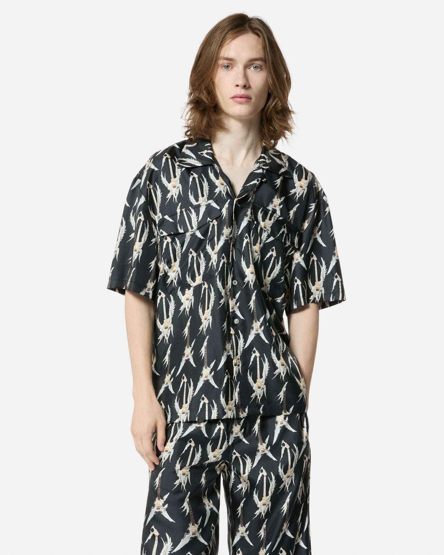 Camicia uomo con stampa grafica Camicia