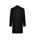 Double-breasted coat with flap pockets Outerwear