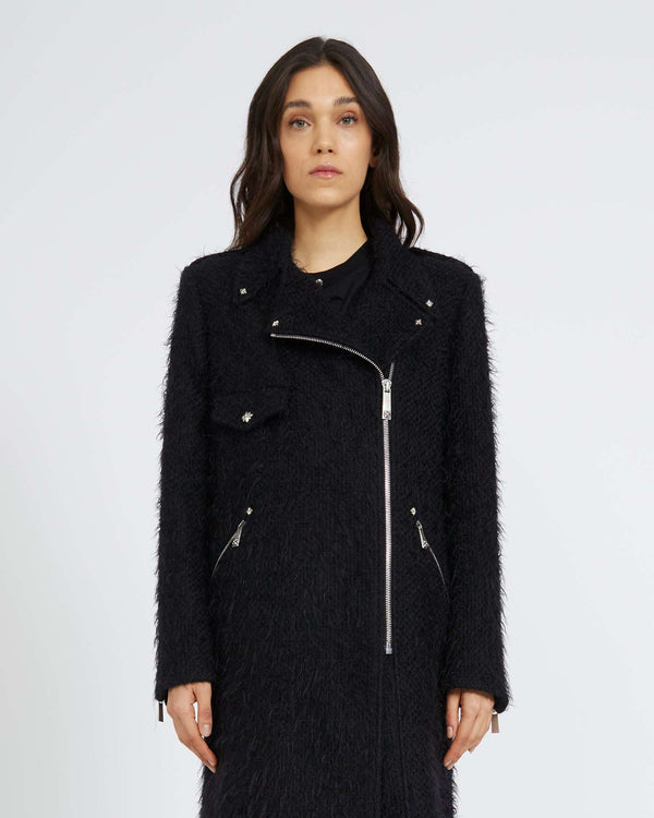 Long coat in fur