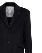 Single-breasted coat with flap pockets Outerwear