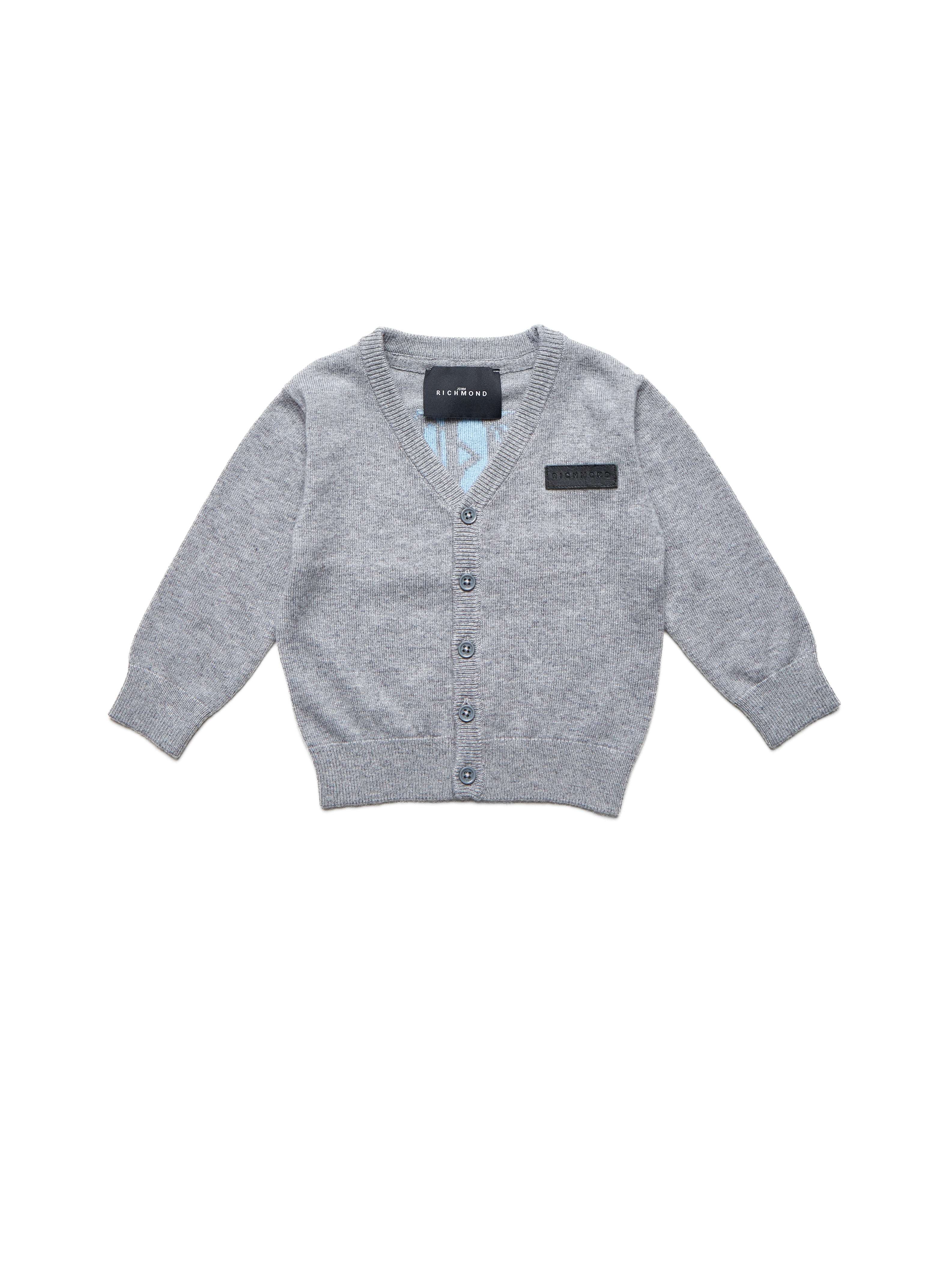 Cardigan con patch Cardigan