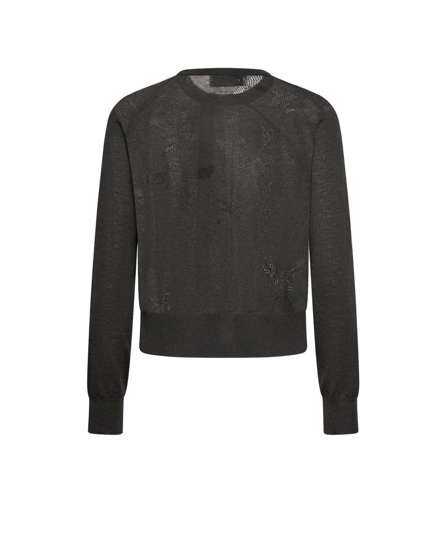 Cardigan leggero con stelle microborchiate Cardigan