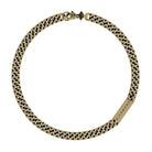 Collana a catena con piastrina John Richmond