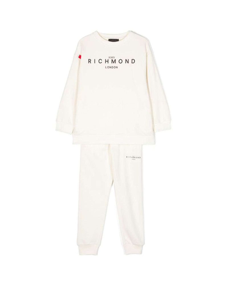 Sweatshirt and trousers set with logo