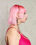 Pair of pendant earrings with spheres