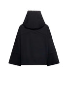 Felpa con Cappuccio e Borchie Felpa