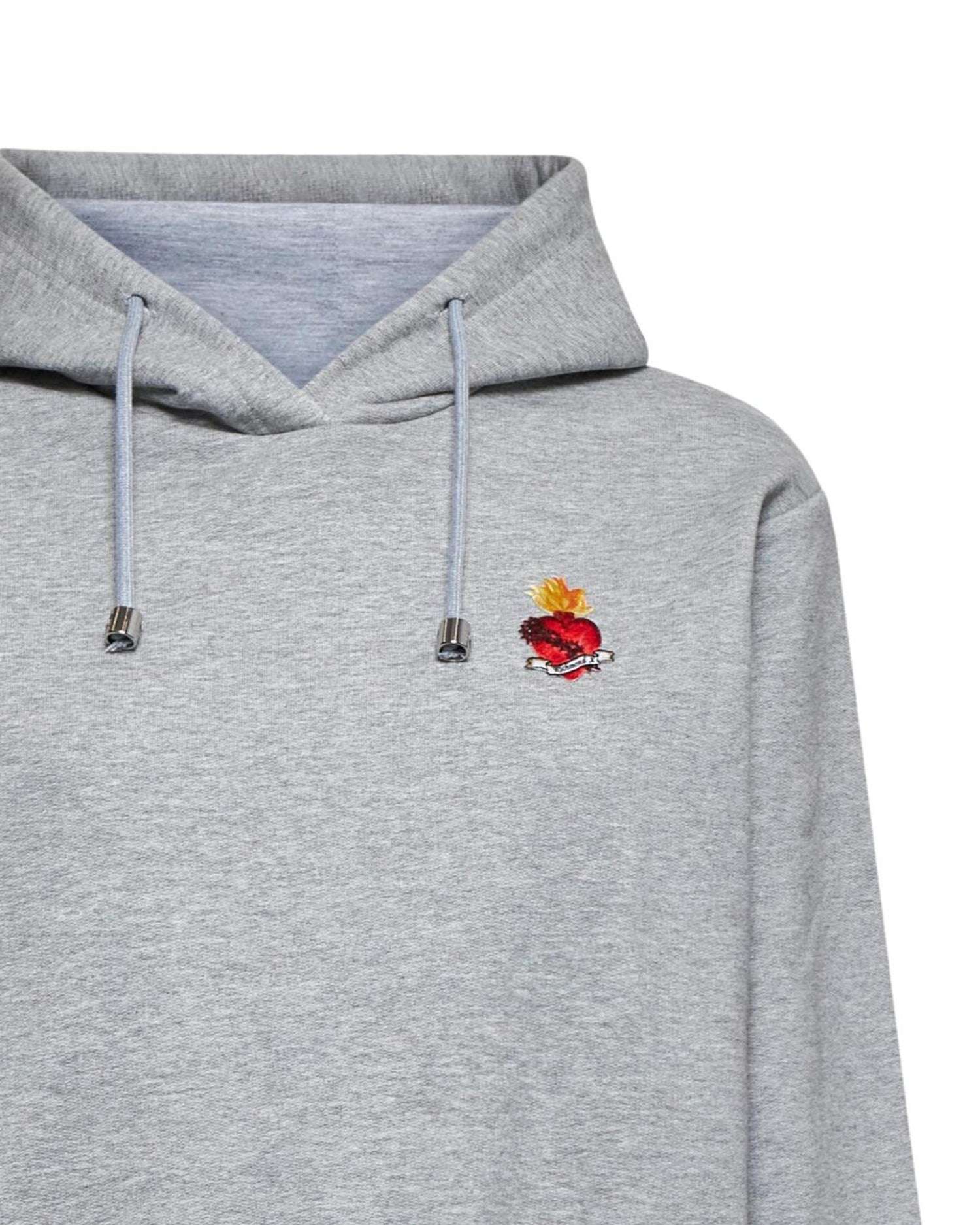 Felpa con cappuccio e dettaglio elastico Richmond Felpa