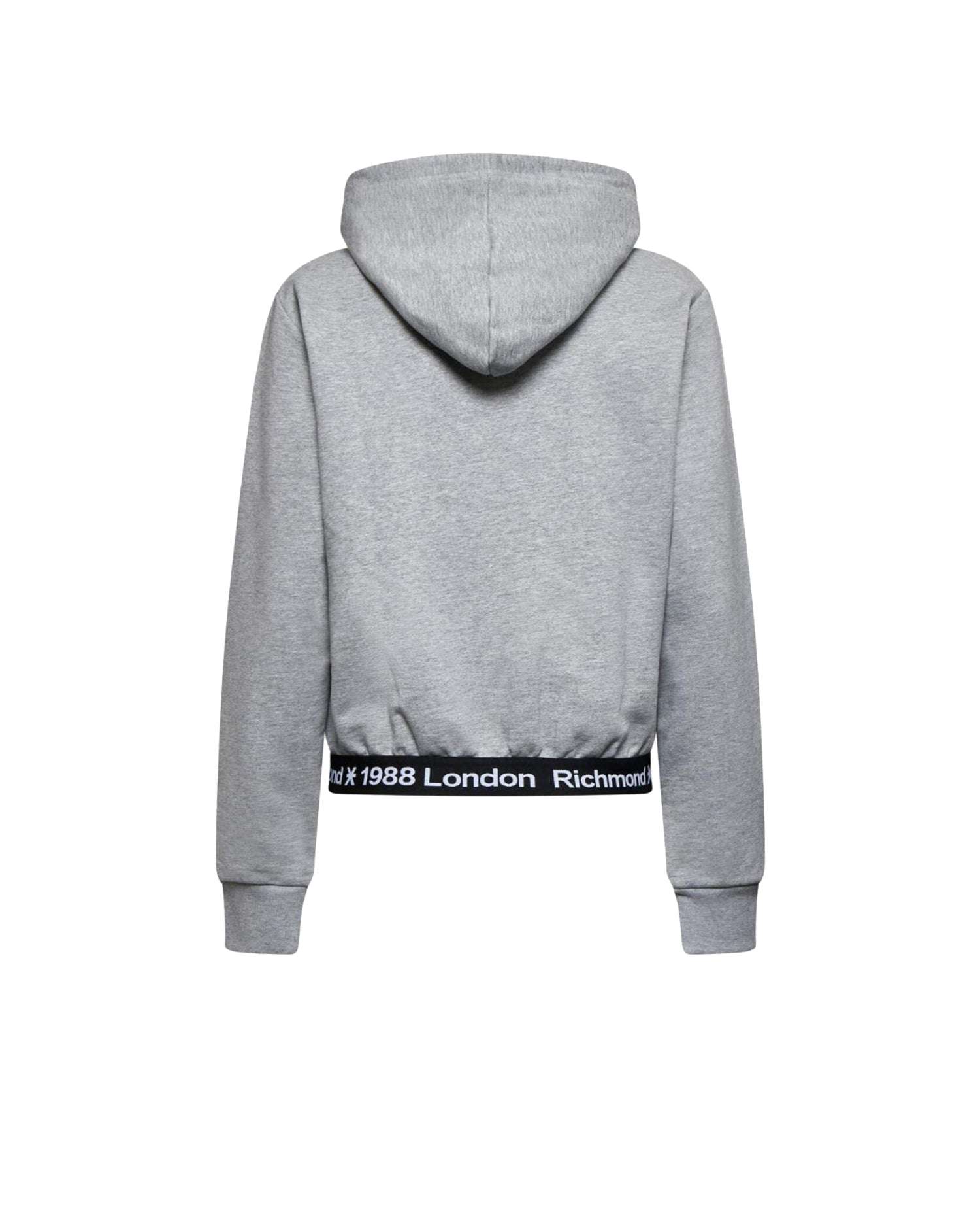 Felpa con cappuccio e dettaglio elastico Richmond Felpa