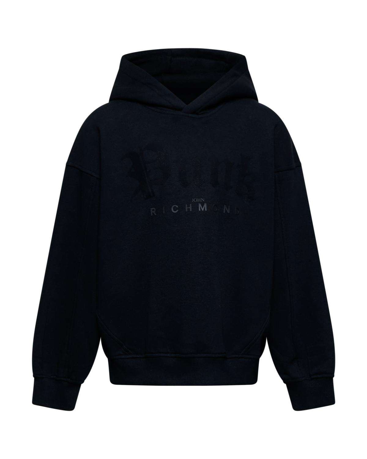 Felpa con cappuccio e dettaglio glitter Felpa