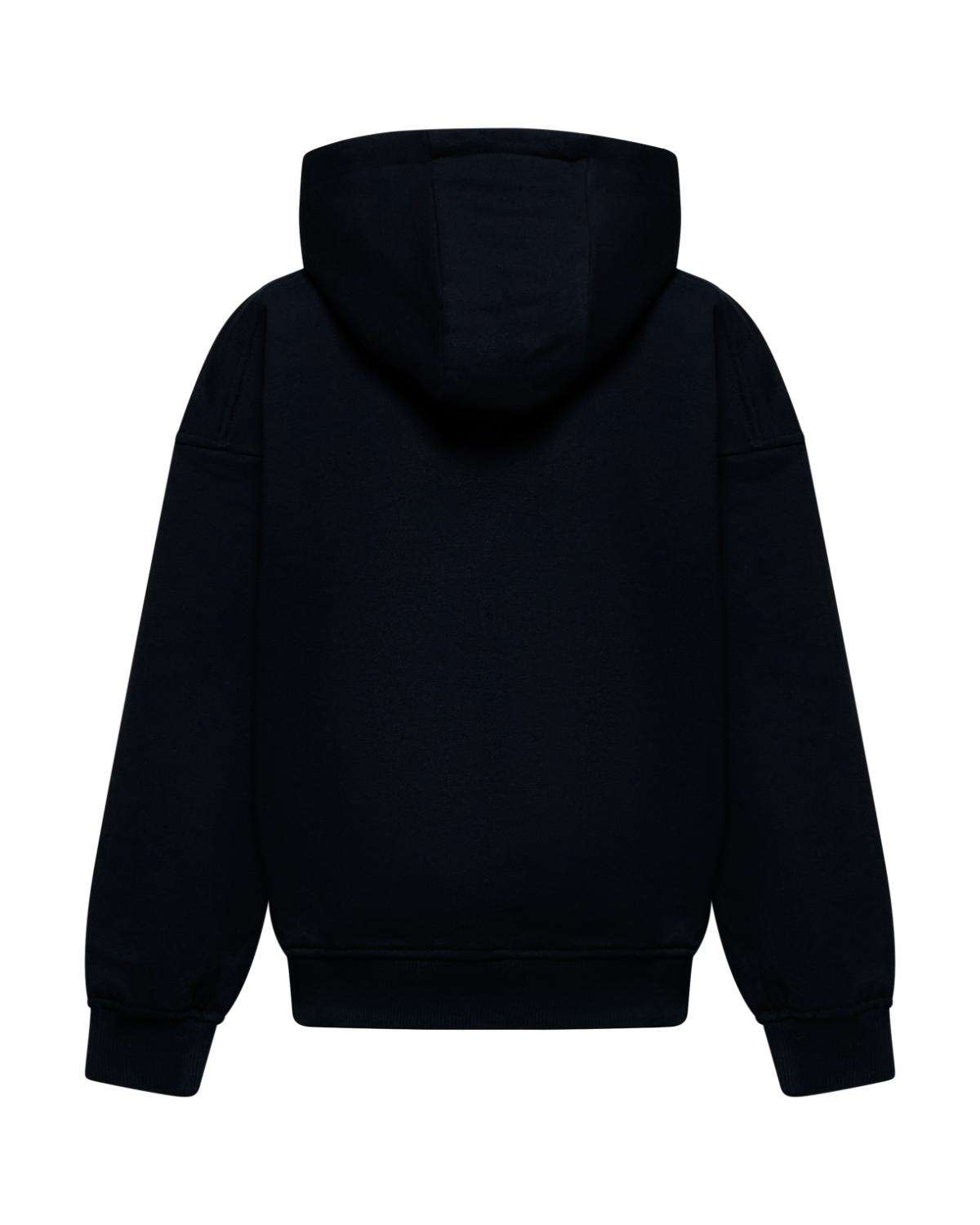 Felpa con cappuccio e dettaglio glitter Felpa