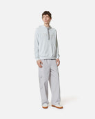 Felpa con cappuccio e logo ricamato frontale Felpa