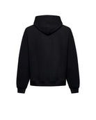 Felpa con cappuccio e stampa medaglione Felpa