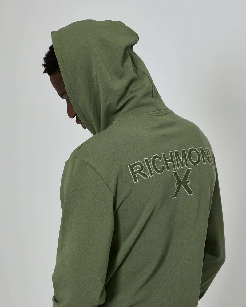 Hoodie with print on the back
