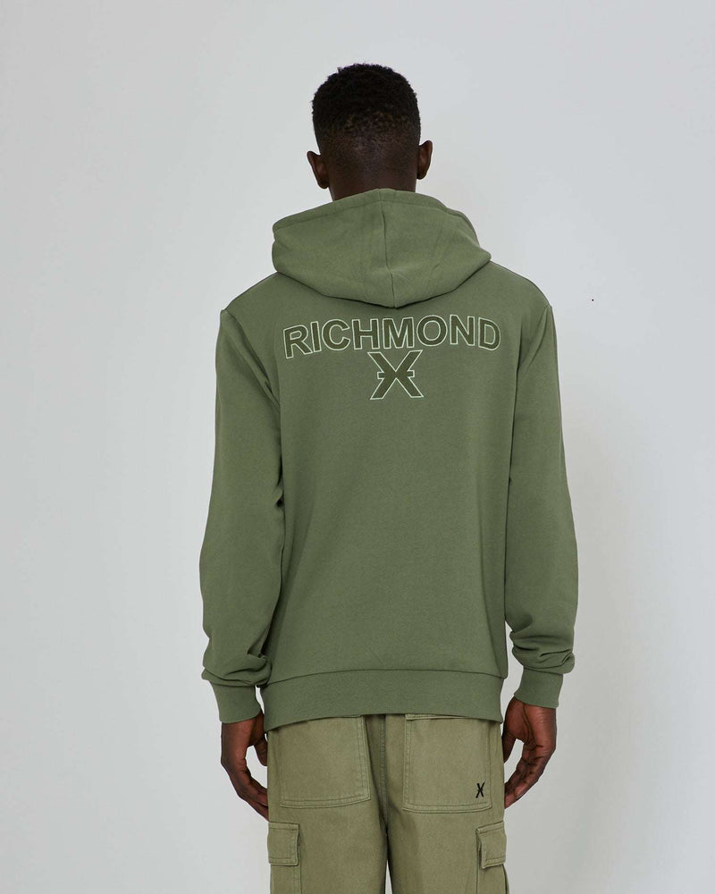 Hoodie with print on the back