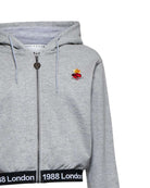 Zip hoodie with iconic details. Sweatshirt