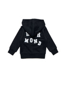 Sweatshirt with zip and hood. Sweatshirt