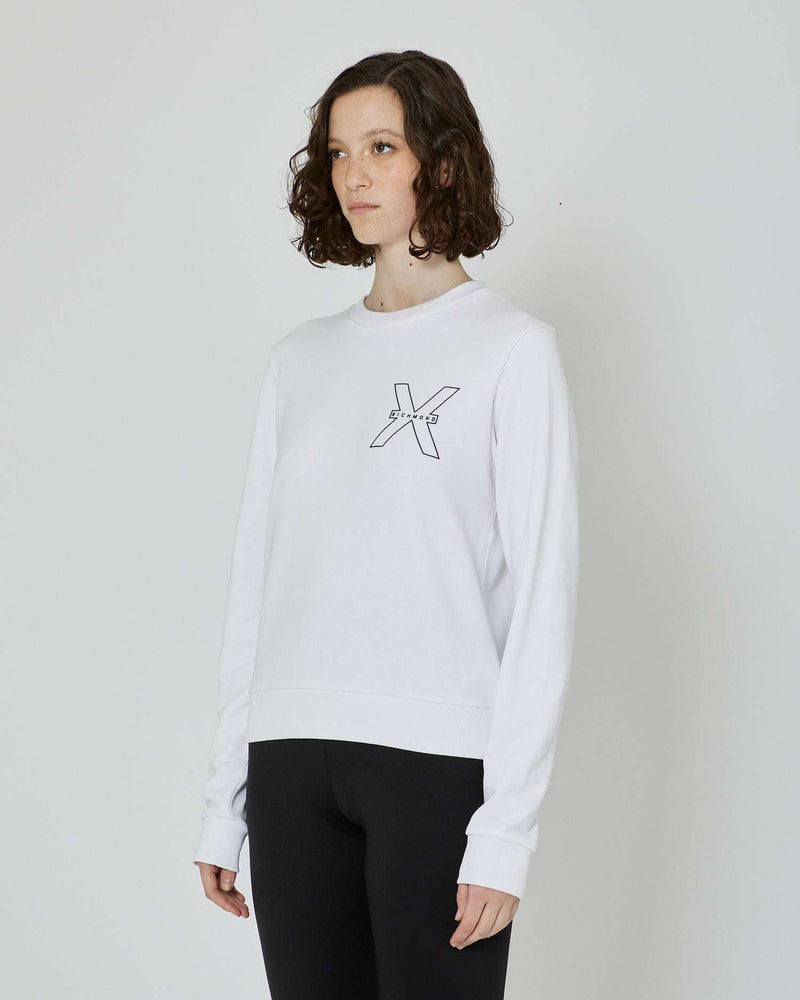 Sweatshirt with logo on the front