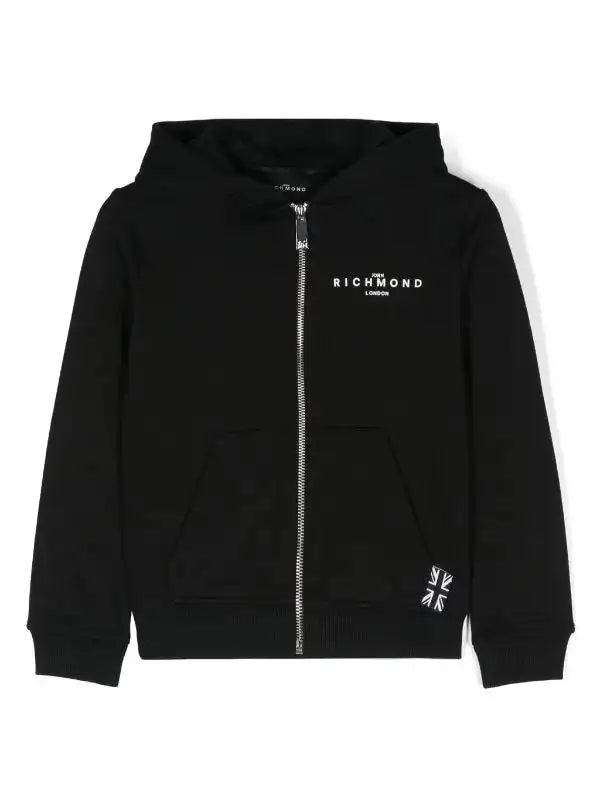 Hoodie with logo on the front