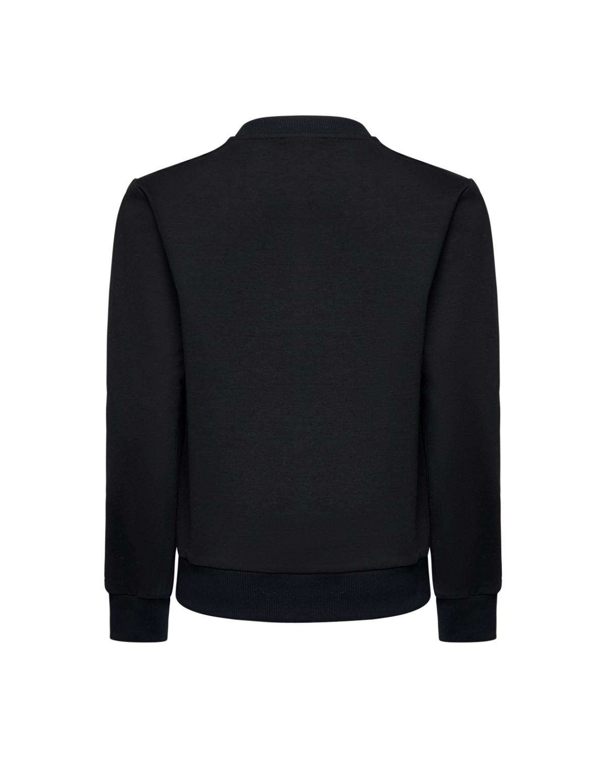 Felpa con motivi grafici applicati Felpa