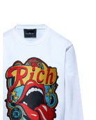 Felpa con stampa illustrata Felpa