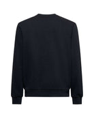 Felpa uomo nera con stampa frontale Richmond X Felpa