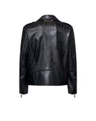 Giacca biker con zip asimmetrica Capispalla