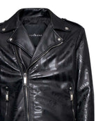 Giacca biker con zip asimmetrica Capispalla