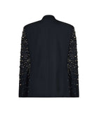 Giacca dal design ricercato con dettagli luminosi Blazer