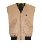 Gilet con zip frontale e dettagli funzionali CAPISPALLA