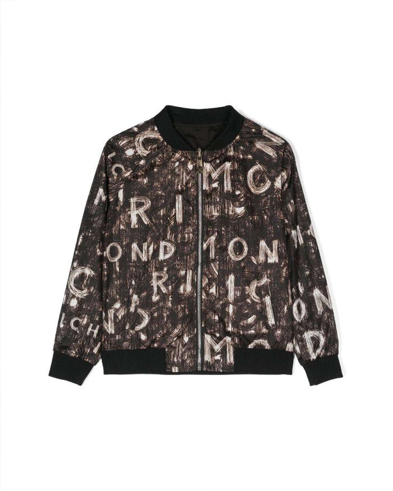 Reversible jacket with print