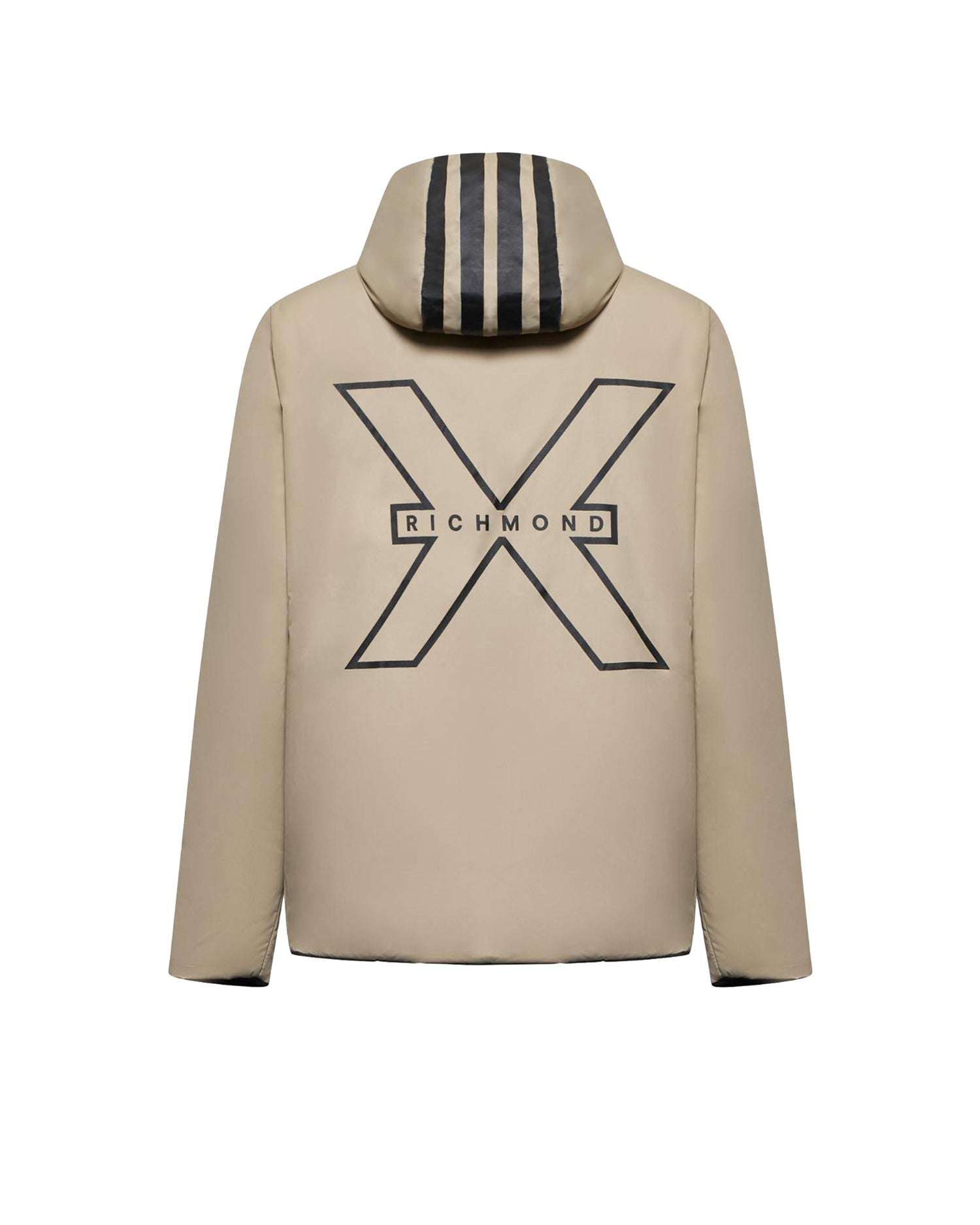 Men's jacket with hood and front zip – John Richmond