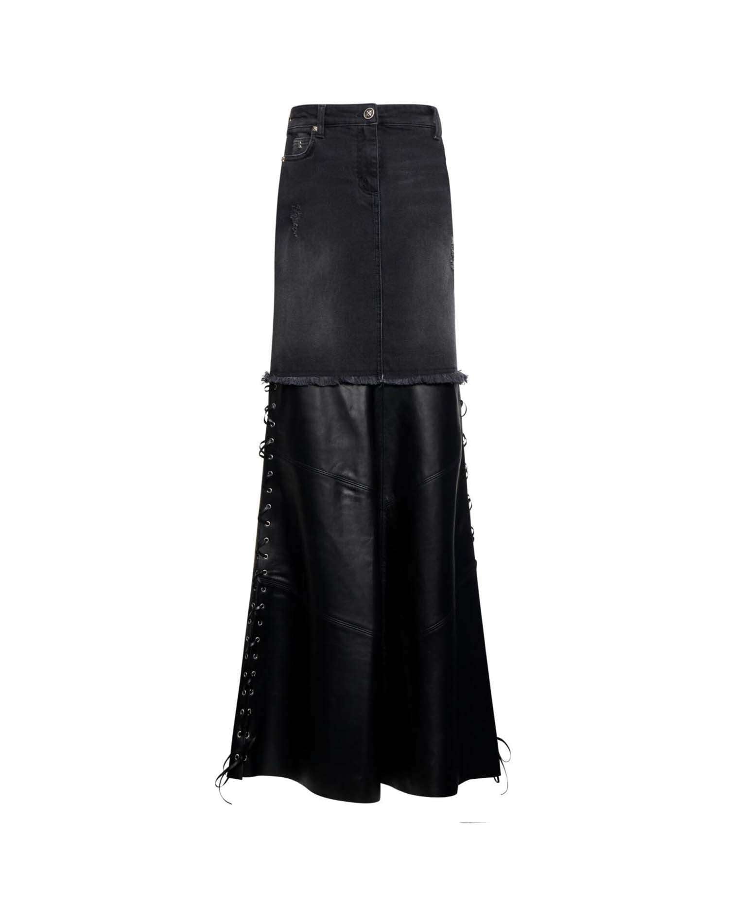 Gonna Lunga con Design Stratificato Gonna