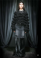 Gonna Lunga con Design Stratificato Gonna