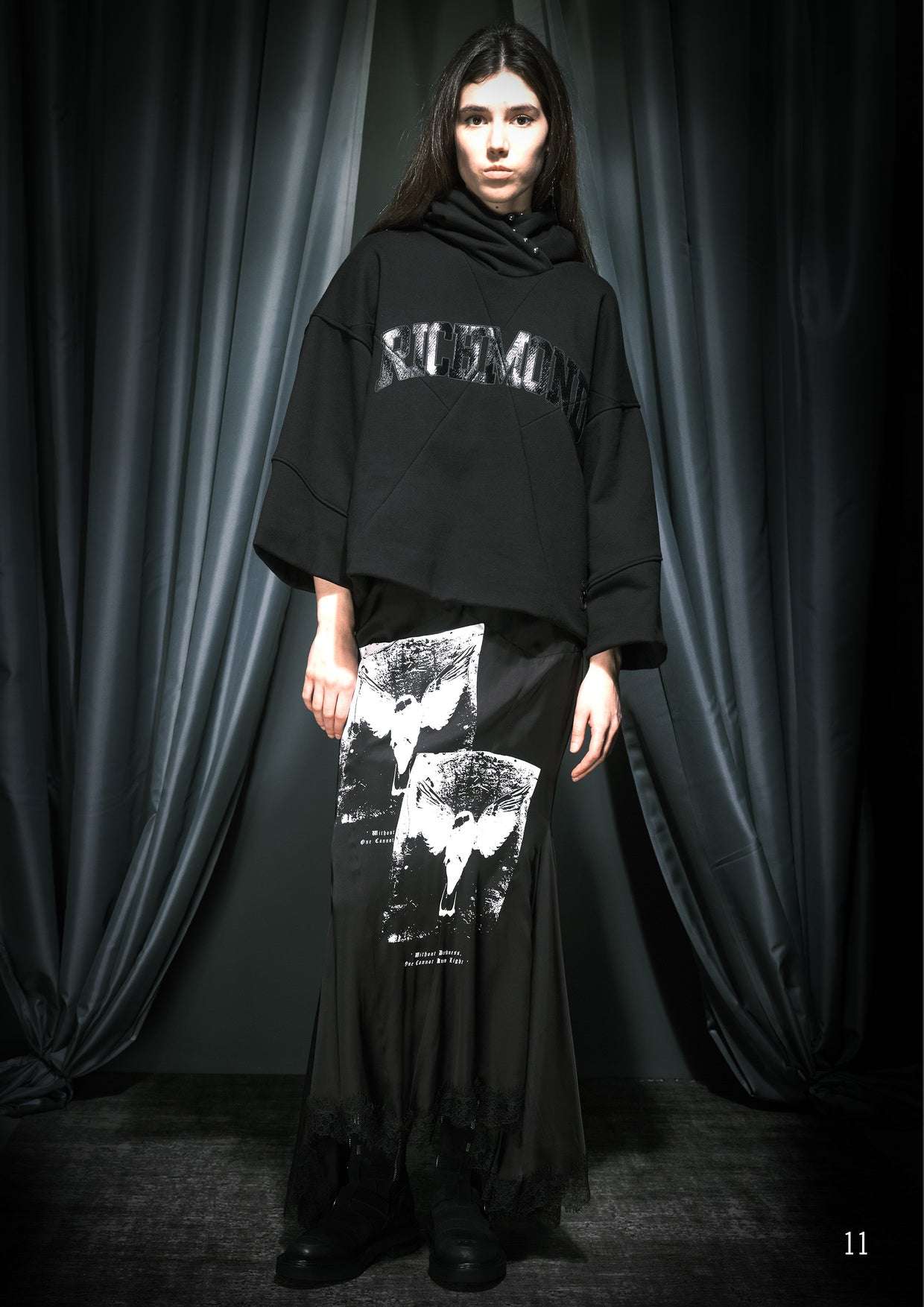 Gonna Lunga con Stampa Artistica Gonna