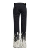 Jeans a gamba dritta con effetto sfumato Jeans