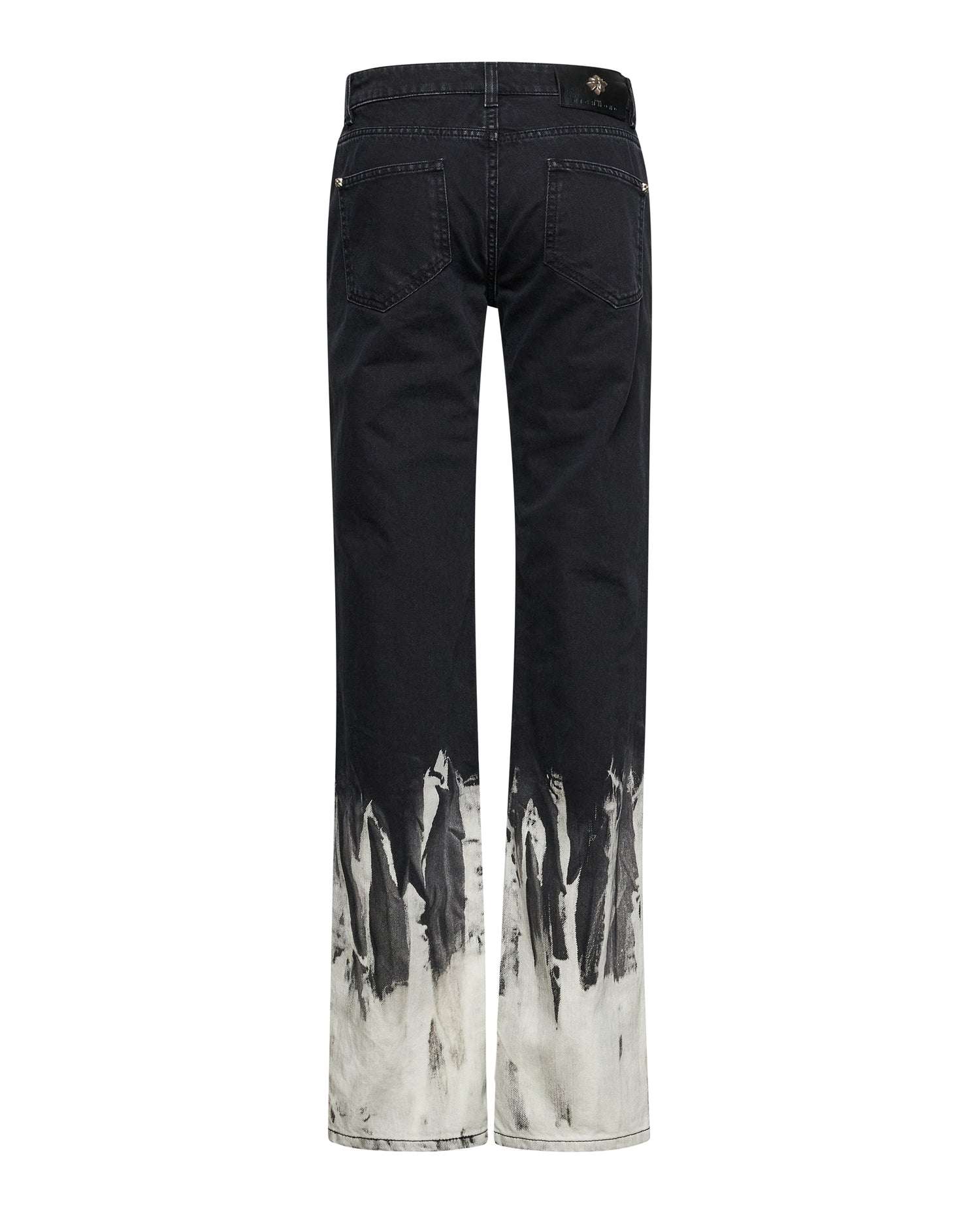 Jeans a gamba dritta con effetto sfumato Jeans