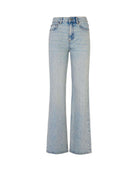Washed effect wide leg jeans Jeans