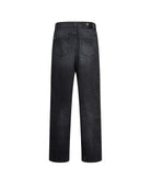 Jeans Dritti con Dettagli Laterali Jeans