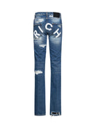 Jeans iconici con lettering &amp;ldquo;RICH&amp;rdquo; sul retro Jeans