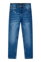 Jeans Skinny con Lavaggio Medio Jeans