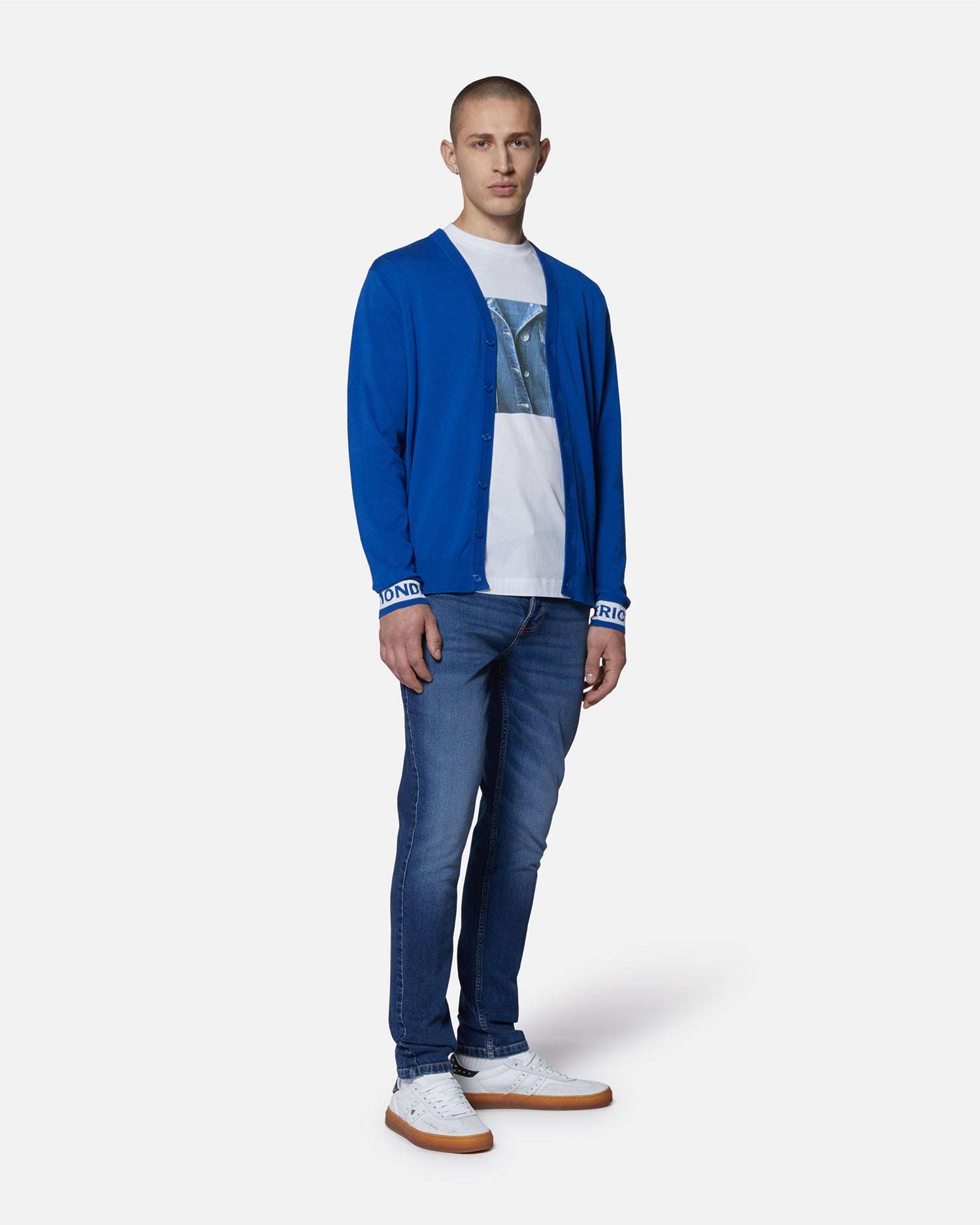 Jeans slim fit a cinque tasche con lavaggio leggero Jeans