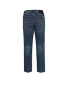 Jeans straight fit con rotture e lavaggio effetto vintage Jeans