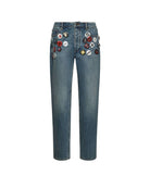 Men's jeans with applied patches and decorative details Jeans