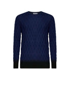 Maglione uomo blu effetto degrad&amp;eacute; Richmond X Maglia